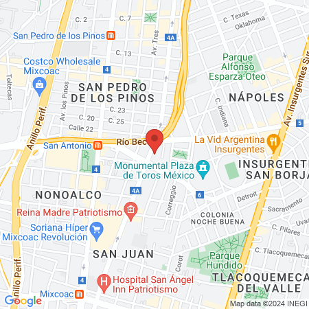 Animal Care Center Hospital Veterinario map