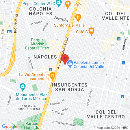 White Odontología Integral S.C. map