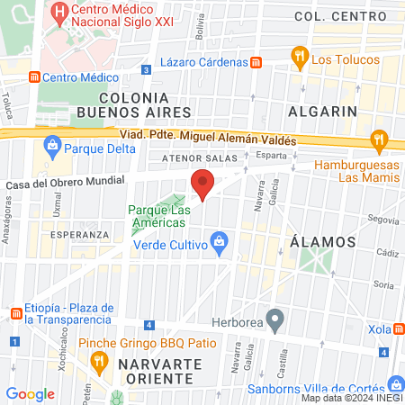 Israel Garcia. Hair Studio map