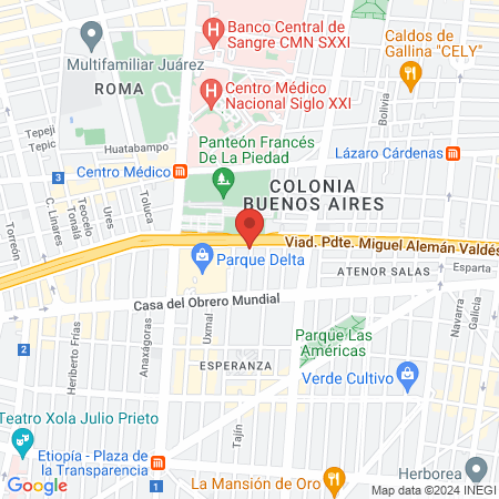 La Bigoteria Haircut & Shave map