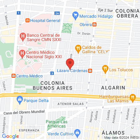 OLORES CANINOS & CERTIFICACIÓN iNTERNACIONAL S.A DE C.V. map