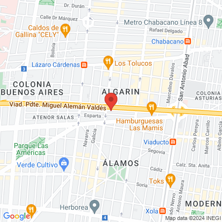 Clínica Veterinaria Juárez map