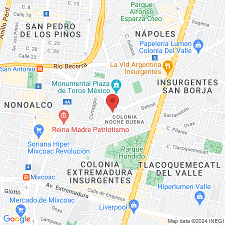 Martinez Garza Pablo E Dr map