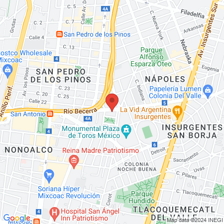 E-LINE - Ortodoncia Invisible map