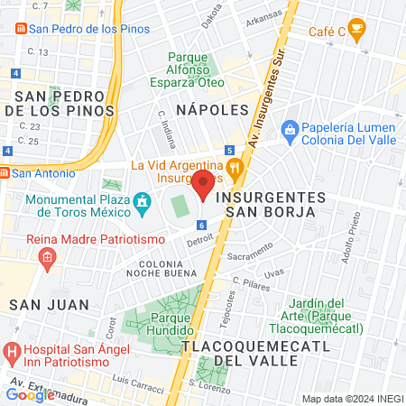 Zetina Romero Oscar Jose map