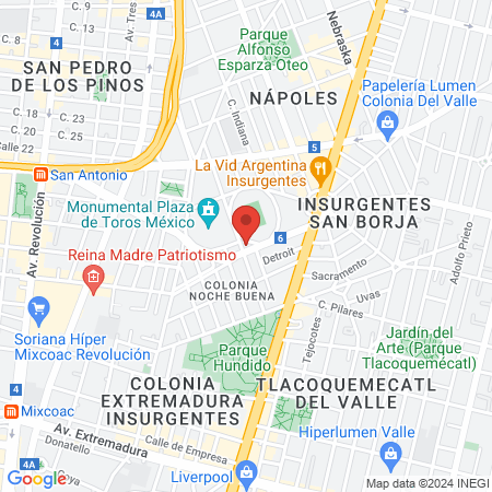 GastroMorgan - Dra. Selene Morgan map