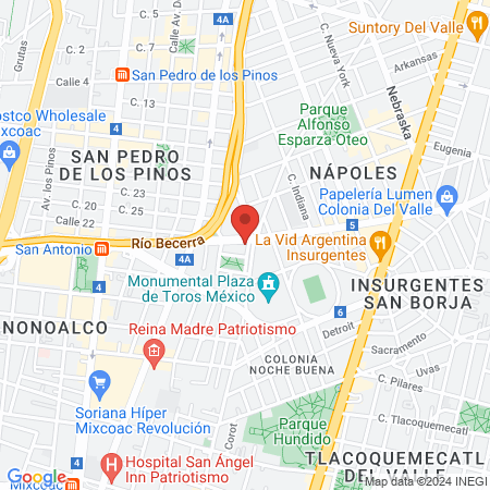 Enfermedades de Los Ojos map