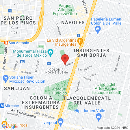 CONSULTORIO GINECO-OBSTETRICIA map