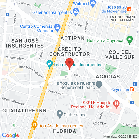 Guía De Proveedores y Servicios en el Área de la Salud map