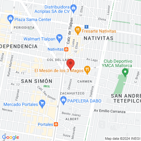 Pink Snake Salón de Uñas map