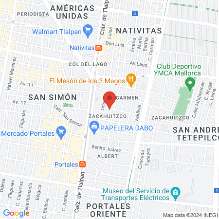 Atención Odontologica map