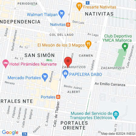 Consultorio Dental Nativitas map