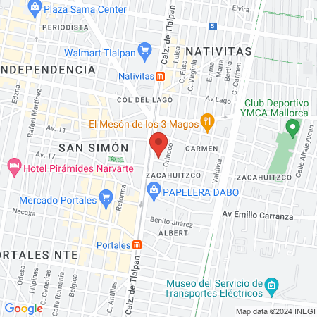 López Salgado María del Pilar Dra. map