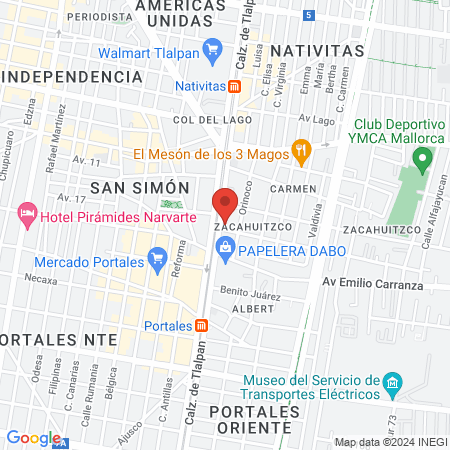 Ibarra Gonzalez Sandra Lucia map