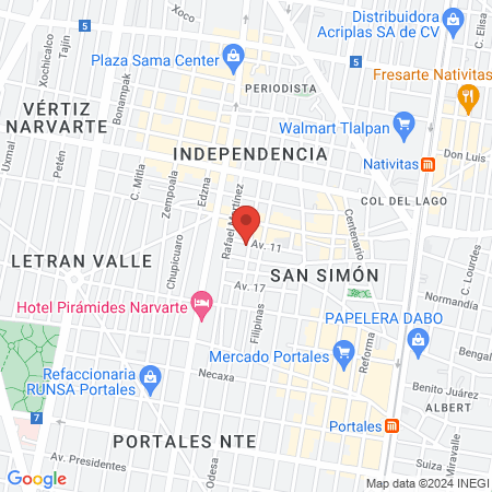 The People la barbería de la gente map