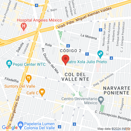 Estética y peluqueria "Nacar" map