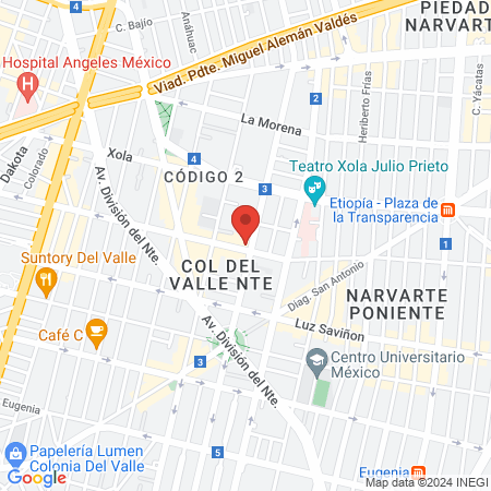 Estética Unisex "París" map