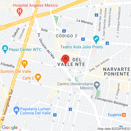 Spazio349 Centro de Belleza y Nutrición map