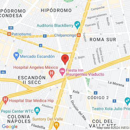 Black Condesa map