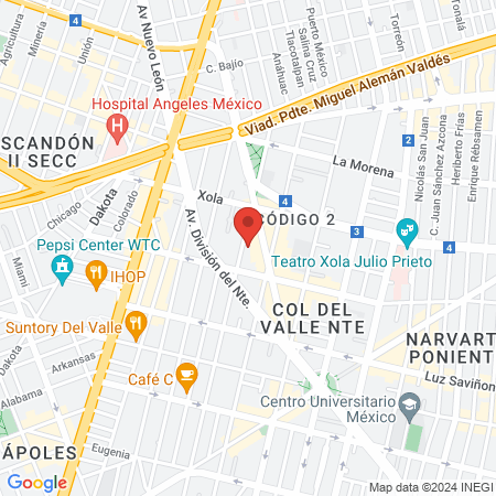 Doctor Gallegos Rocha Guillermo Antonio map