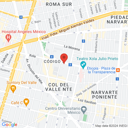 Dentista consultorio map