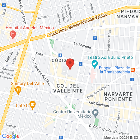 Dra. Lucía Rodríguez Navarro. Medicina del dolor y cuidados paliativos map