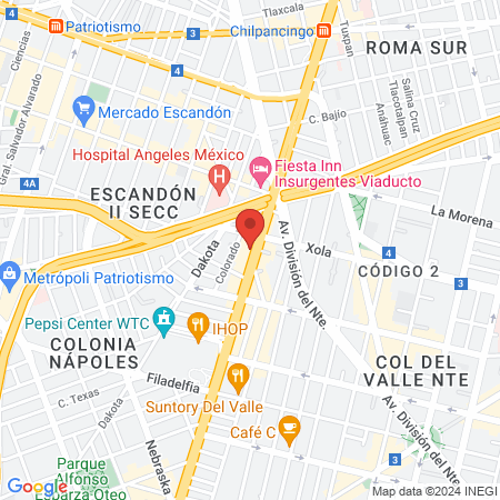 Dra. María del Carmen García Ruiz Traumatóloga y Ortopedista map