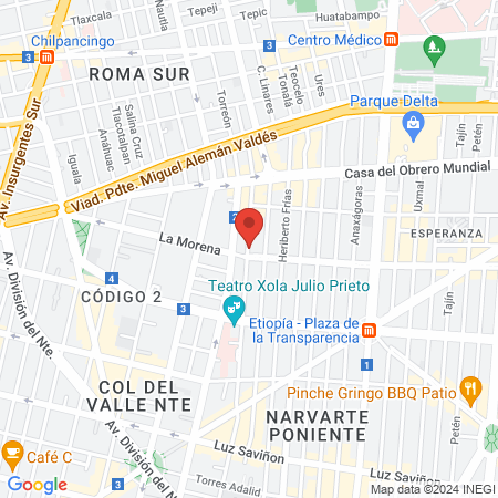 Juan Carlos Reyna: Fisioterapia map