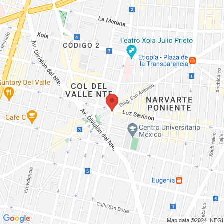 Odontosaurios Dentista Infantil y Familiar map