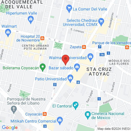 SG Belleza y Relajación map