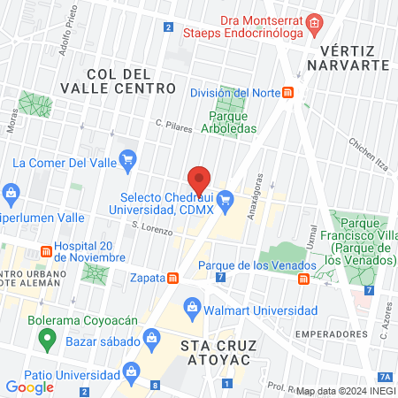 Morgan Cave Barbershop map