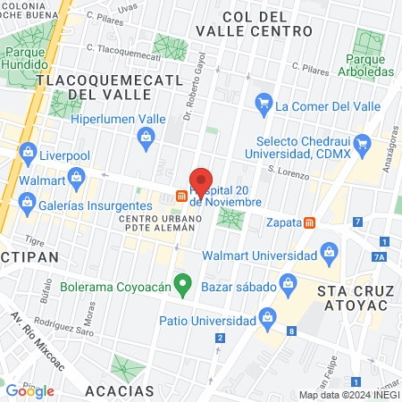 OrthoDentalClean map