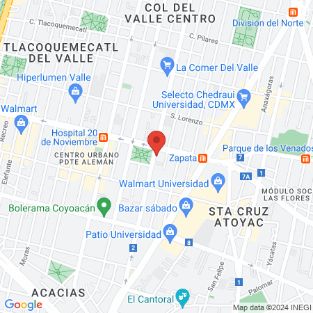 Iturralde Arce Jorge Carlos Dr map