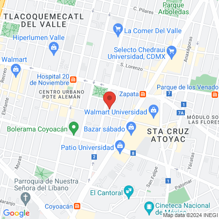 Clínica de Belleza Soleil map