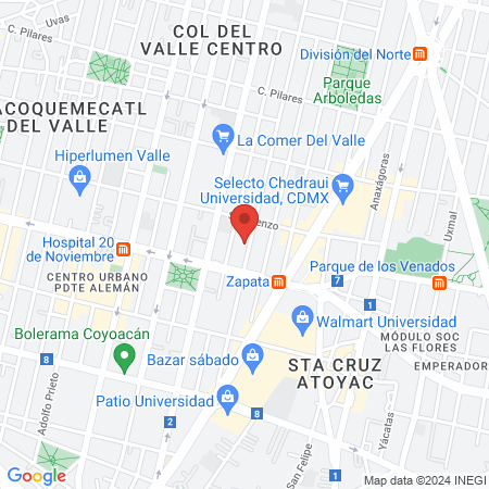 Centro Médico BIOS, A.C. map