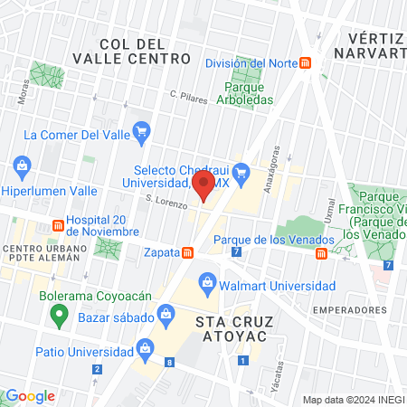 Coria Rehabilitación by Alex Coria map