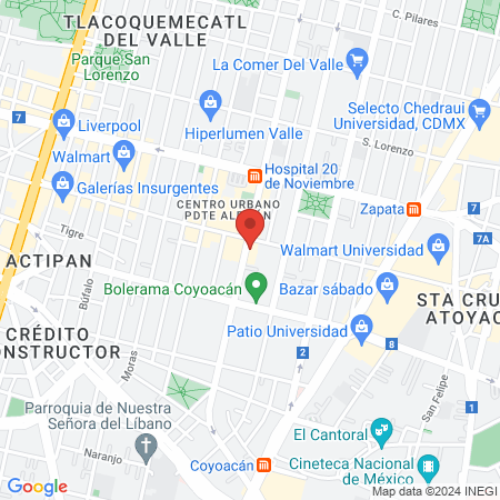 CLÍNICA MEDICO DENTAL map