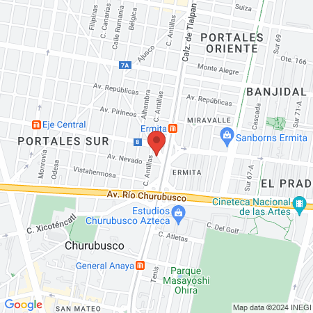 Dra. Ameyalli Rueda, Dentista - Odontólogo map