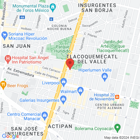 ESTETICA UNISEX GINETTE map