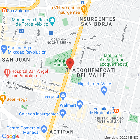 High Care Center map