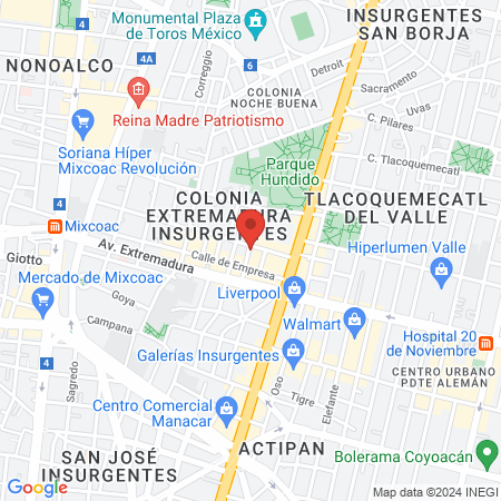 CONSEJO MEXICANO DE NEFROLOGÍA map