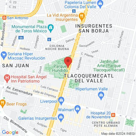 Dr. José Antonio Hidalgo Casillas map