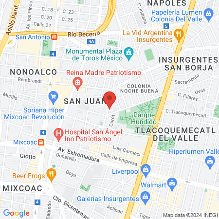 Centro Veterinario México map