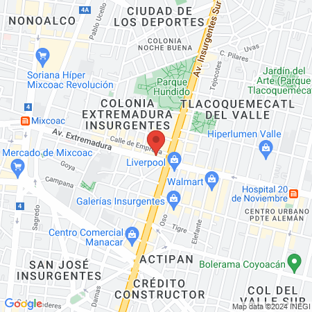 Adenta Clínicas Dentales map