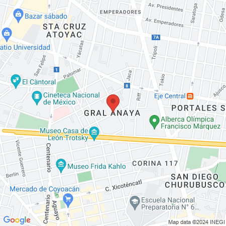 Estética Silvia map