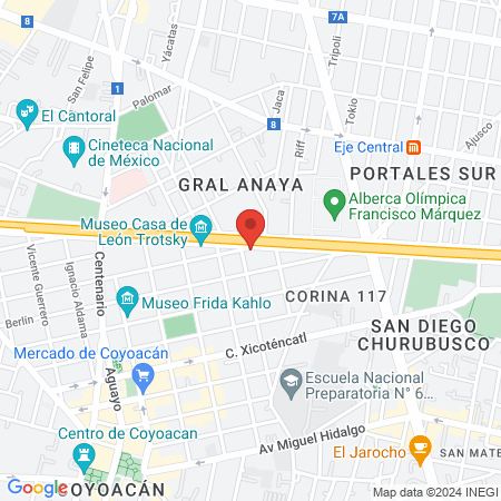 Nuevuu Unidad Dental map