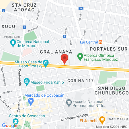 Lic. Wendy Martínez Ortega map