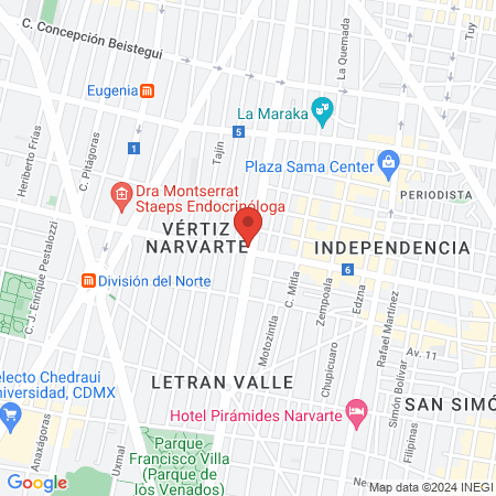 Peluqueria "Rojas" map