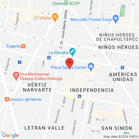 Quantum Spa & Vita map