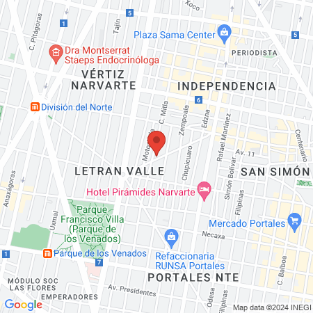 Clases de hiit en linea | Entrenadora personal Karla Coronado map